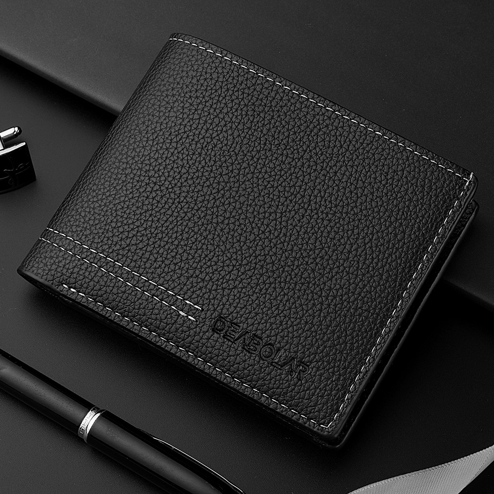 Luxury Lifestyle Photography - Herren-Geldbörse Jugendliche Luxus Kurze Leder-Kartenhalter Schlanke
