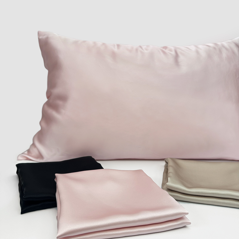 Silk Pillowcase Set - 22 mm Seiden-Kissenbezug, 1 Stück, Umschlag-Kissenbezug,