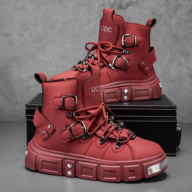 Luxury Lifestyle Products - Original Marke Stiefel für Mann Punk