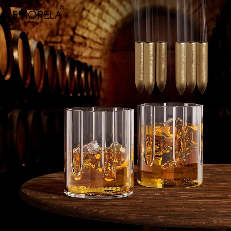 KEMORELA Revolver Glas Dekante – Glass Decanter Whiskey Bewertung und Preis