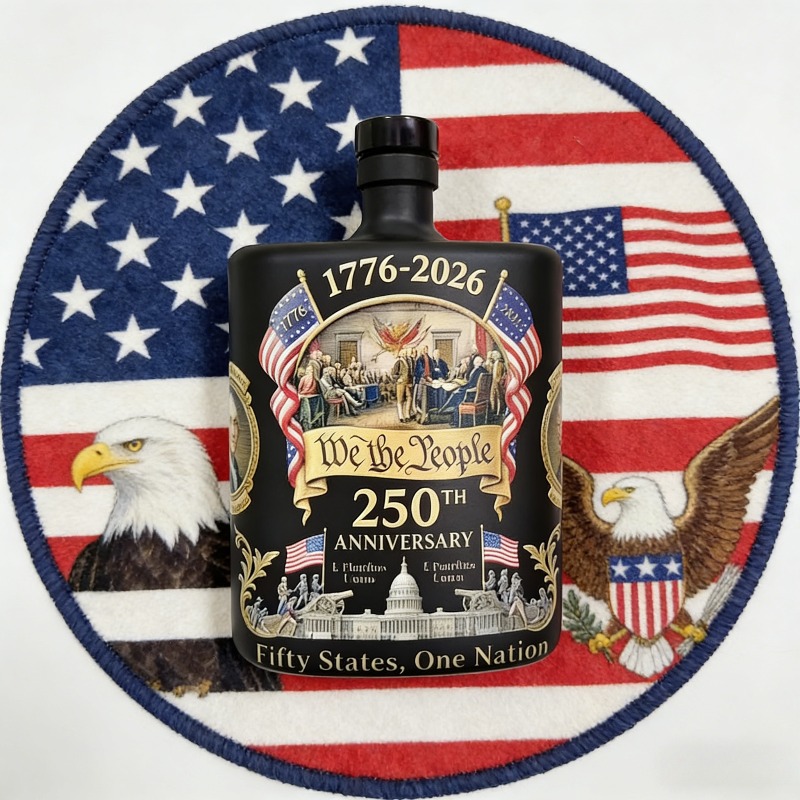 US 250. Jubiläum „We The Peopl – Glass Decanter Whiskey Bewertung und Preis