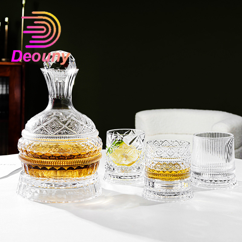 DEOUNY European Star Diamond r – Glass Decanter Whiskey Bewertung und Preis