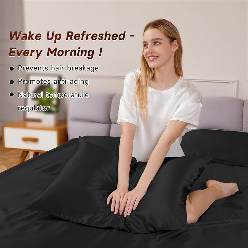 Glattes 3-teiliges Set aus Mau – Silk Pillowcase Set Bewertung und Preis