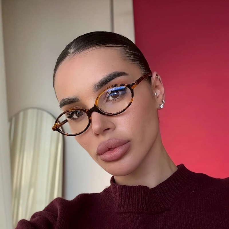 Vintage Ovale Sonnenbrille Dam – Luxury Lifestyle Products Bewertung und Preis