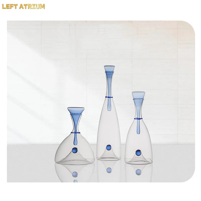 Moderner Minimalistischer Glas – Glass Decanter Whiskey Bewertung und Preis