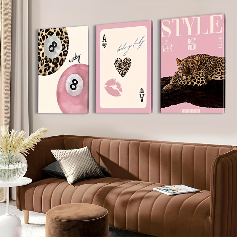 3-teiliger Leoparden-Geparden- – Luxury Lifestyle Photography Bewertung und Preis