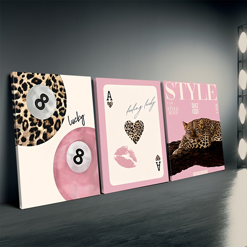 3-teiliger Leoparden-Geparden- – Luxury Lifestyle Photography Bewertung und Preis