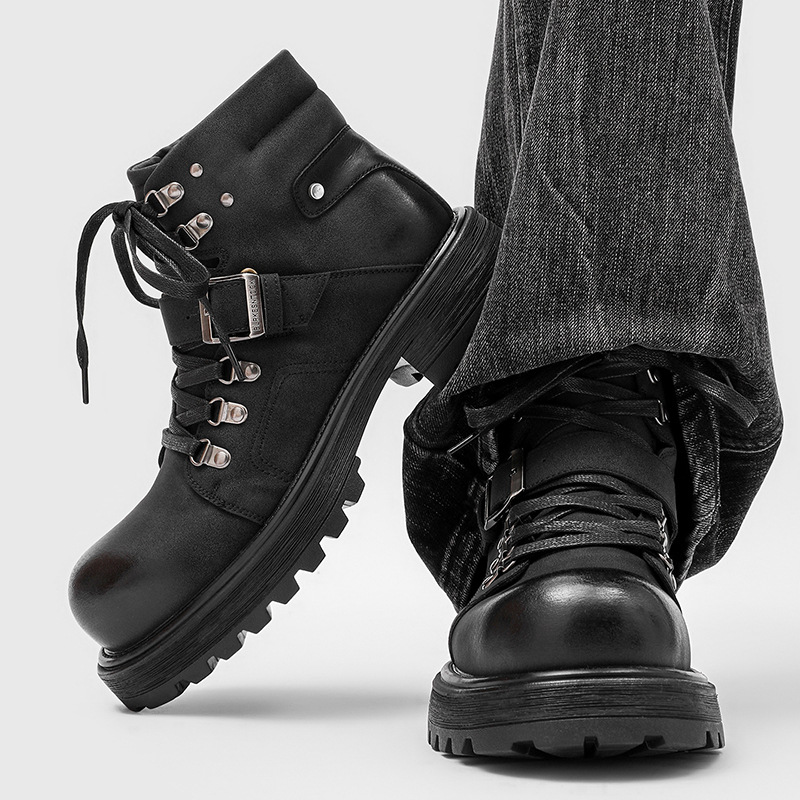 Marke Männer Leder Stiefel Mot – Luxury Lifestyle Products Bewertung und Preis