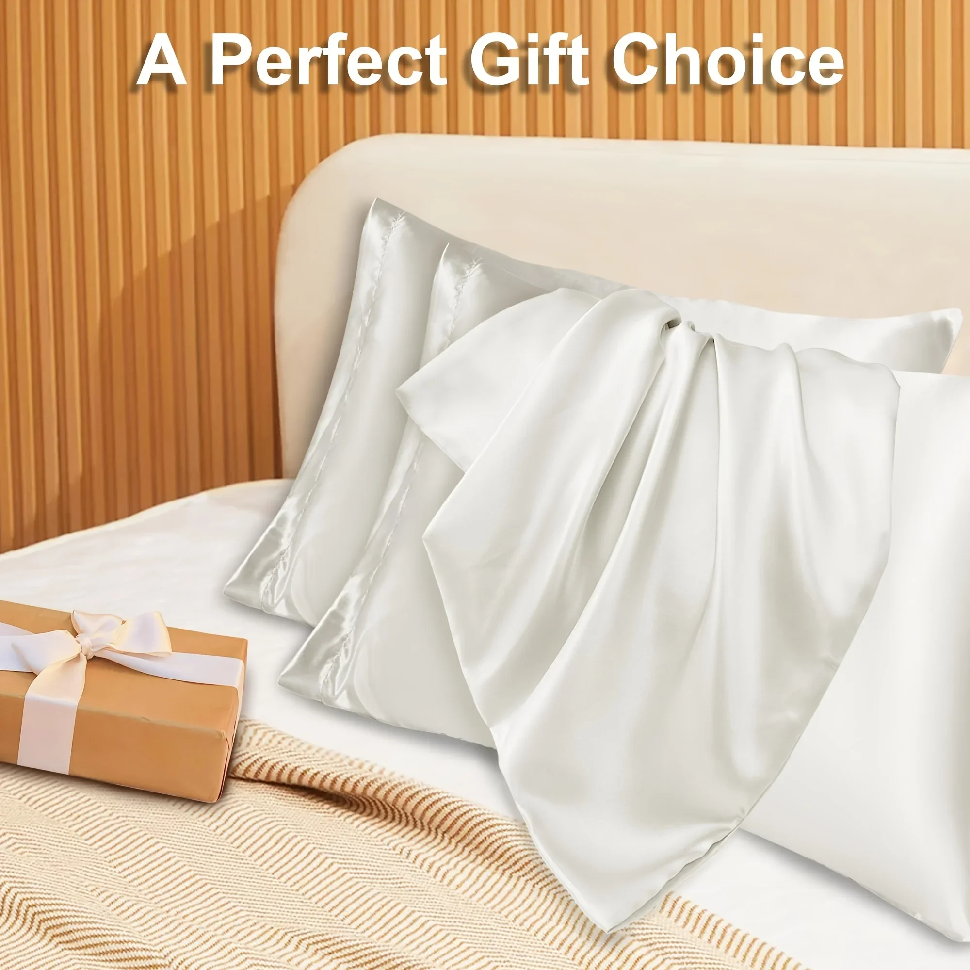 2 Stück luxuriöser Satin-Umsch – Silk Pillowcase Set Bewertung und Preis